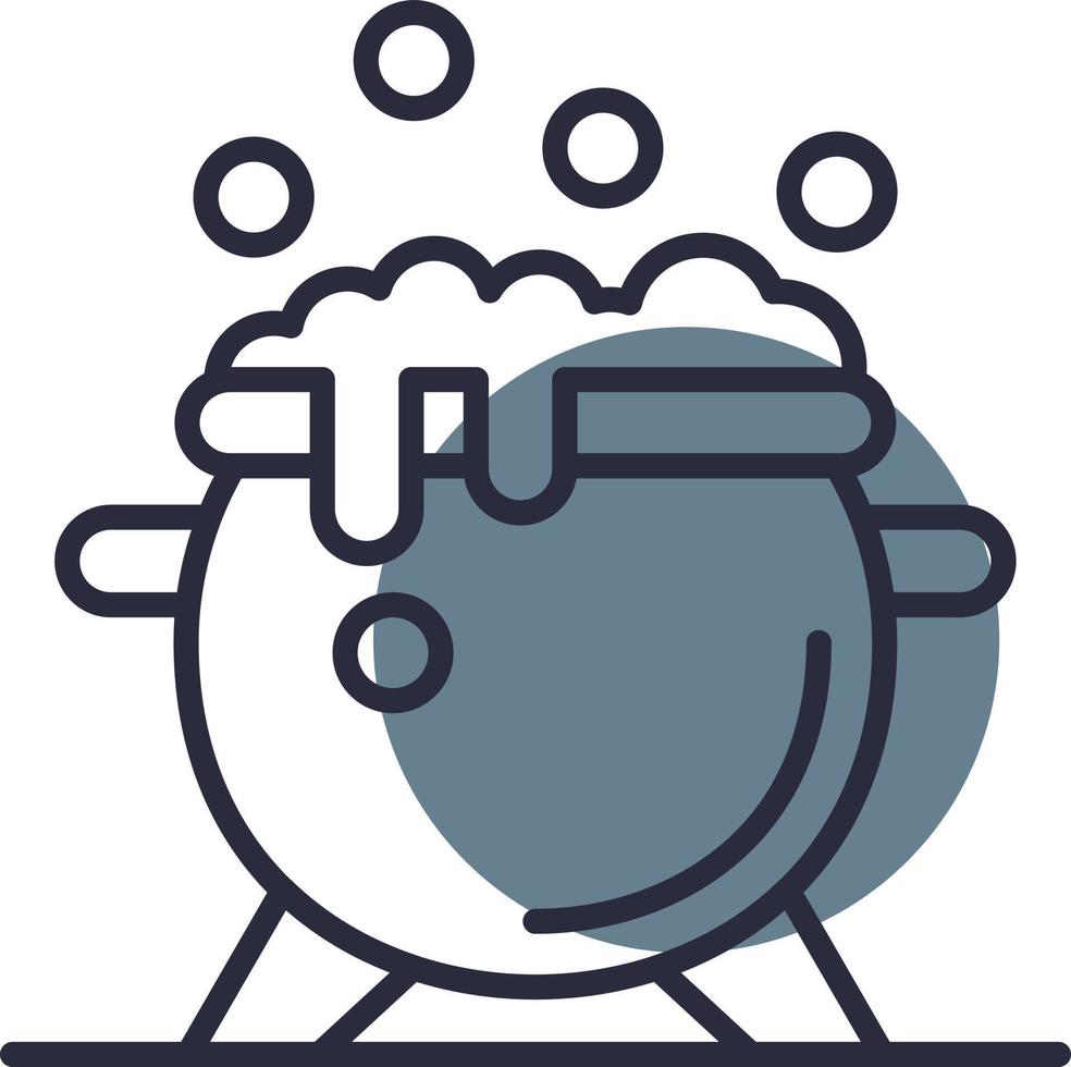 Cauldron Creative Icon Design vector