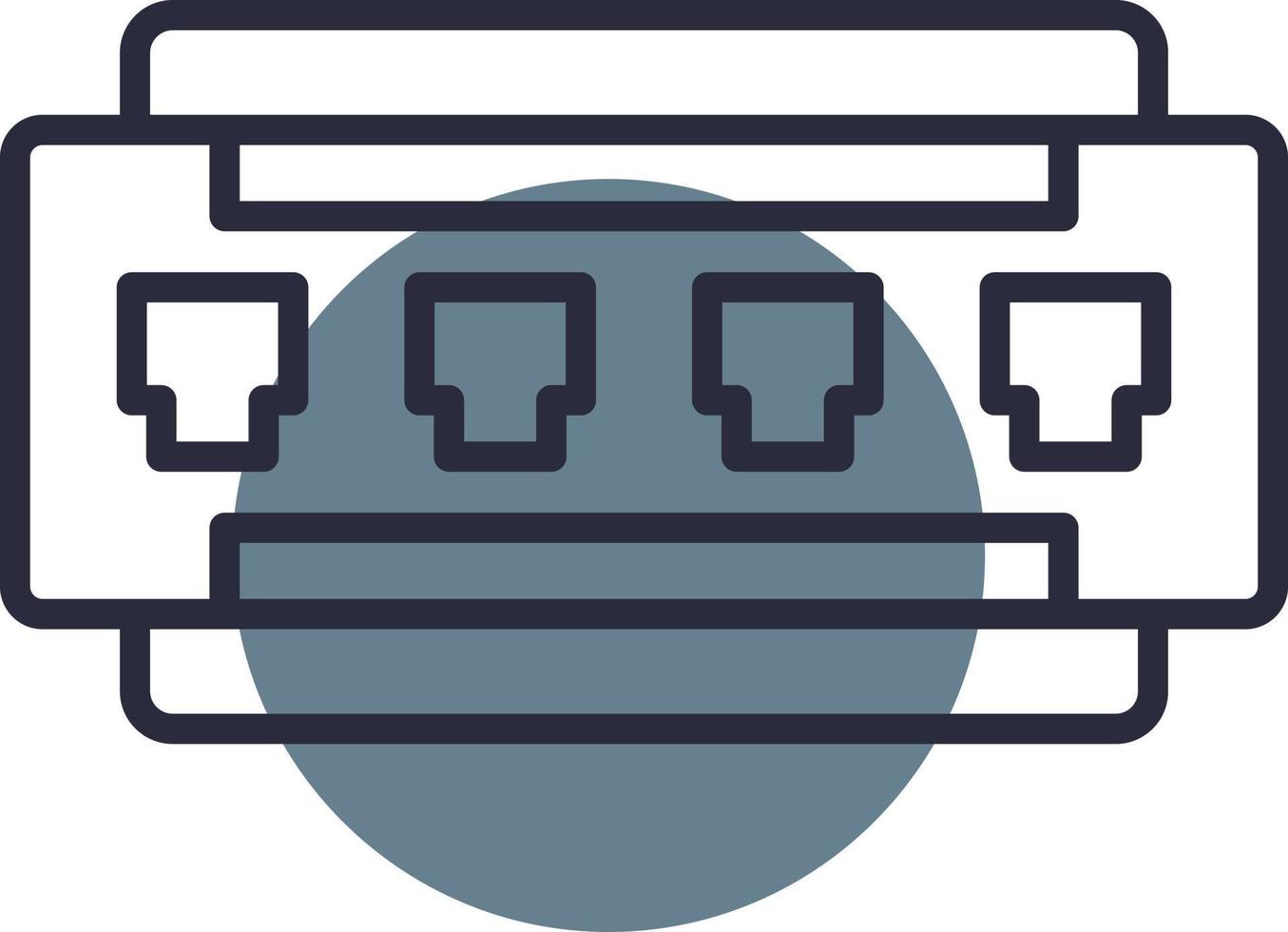 Hub Creative Icon Design vector