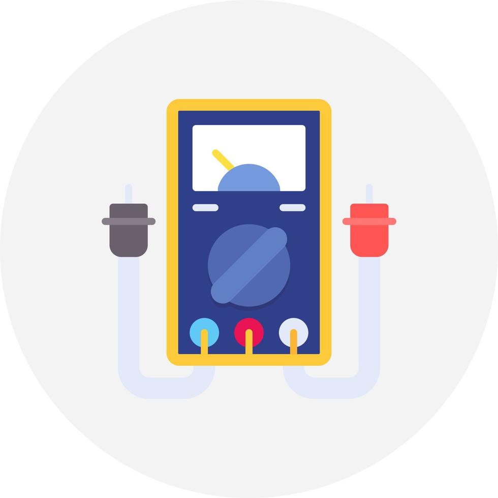 Multimeter Creative Icon Design vector