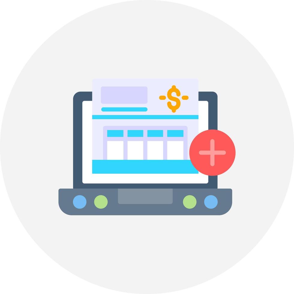 Bank Account Creative Icon Design vector