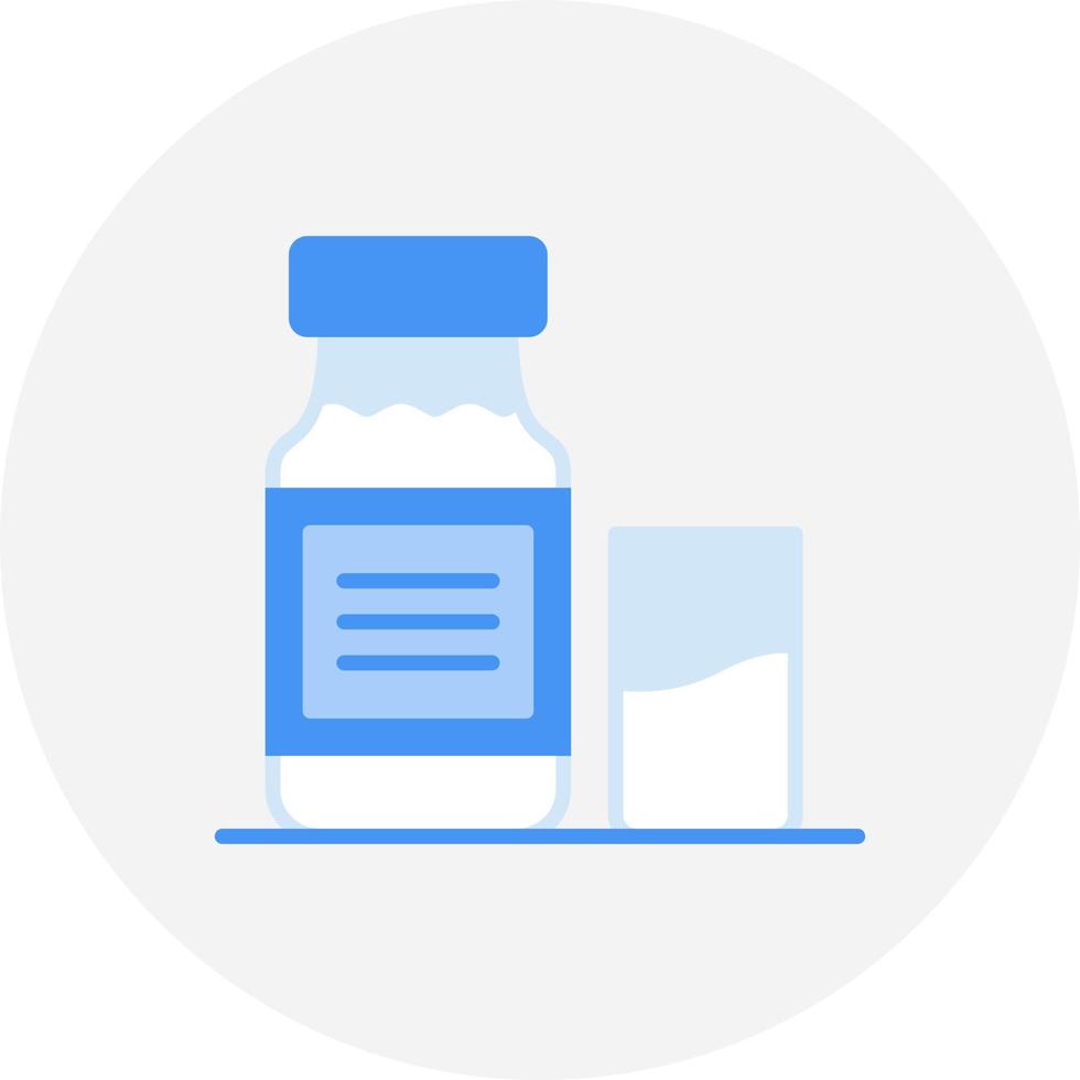 Milk Creative Icon Design vector