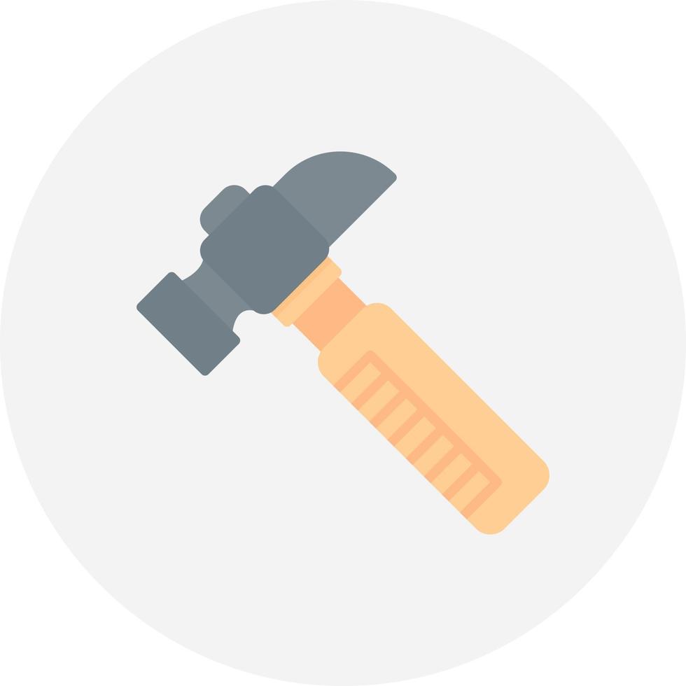 Hammer Creative Icon Design vector