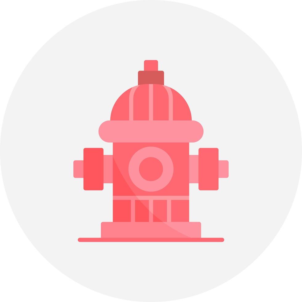 Fire Hydrant Creative Icon Design vector