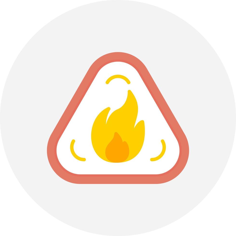 Flame Creative Icon Design vector