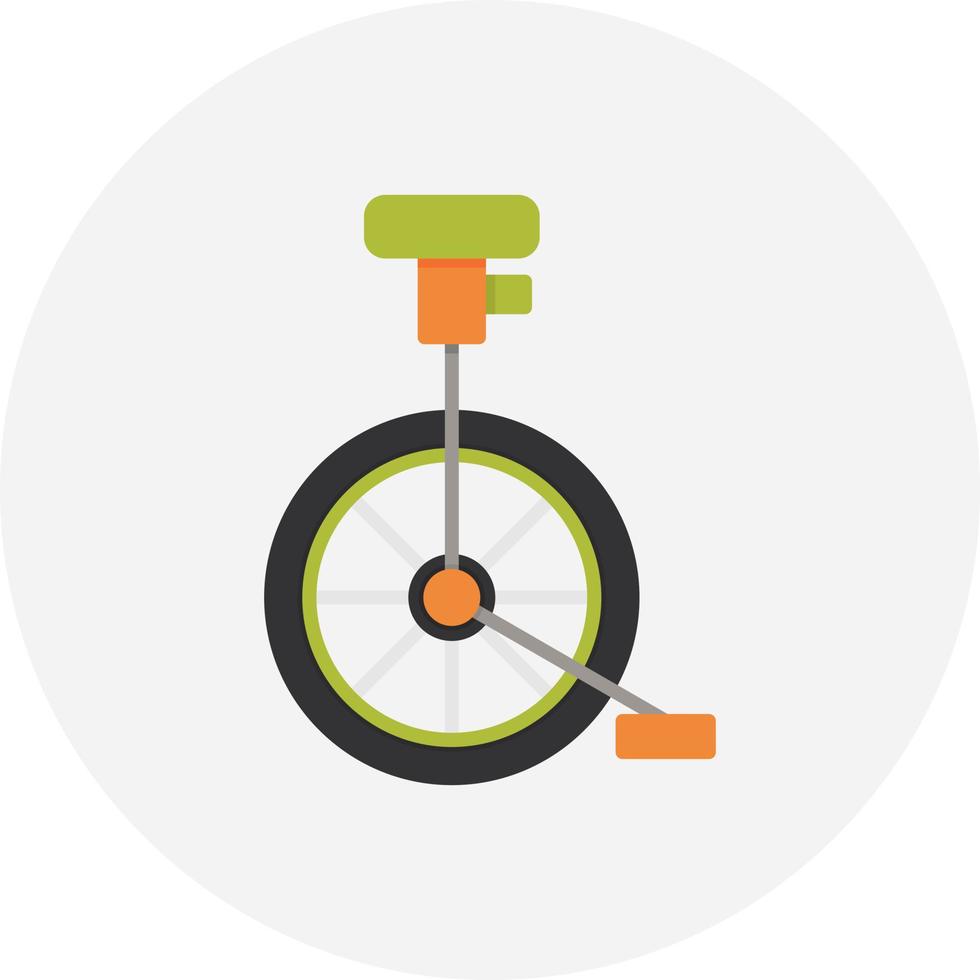 Unicycle Creative Icon Design vector