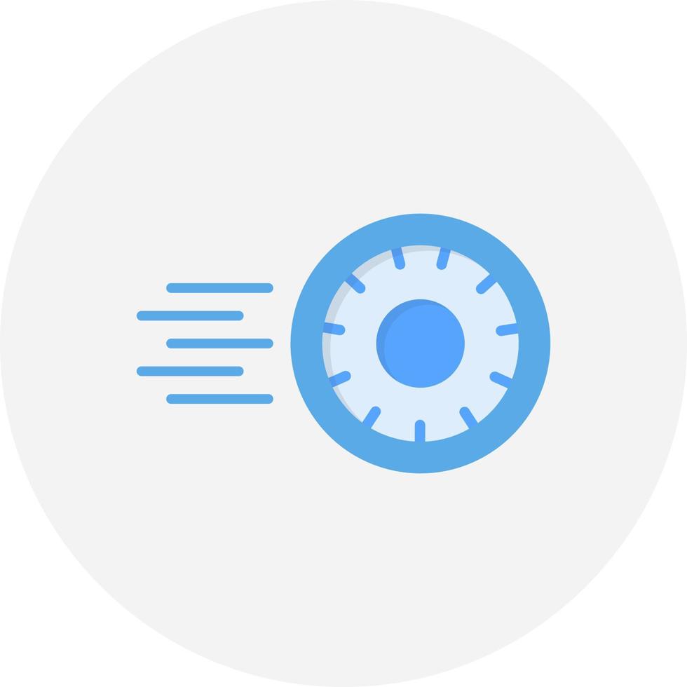 Frisbee Creative Icon Design vector
