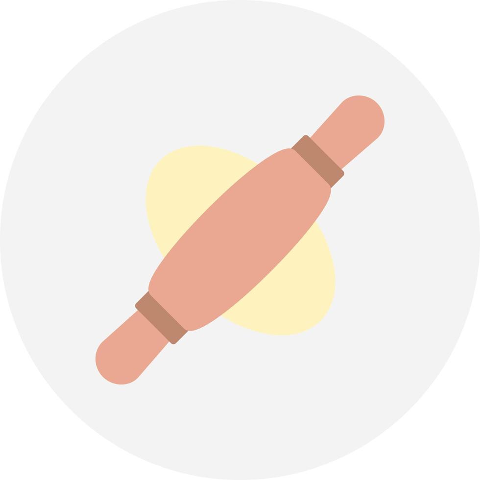 Rolling Pin Creative Icon Design vector