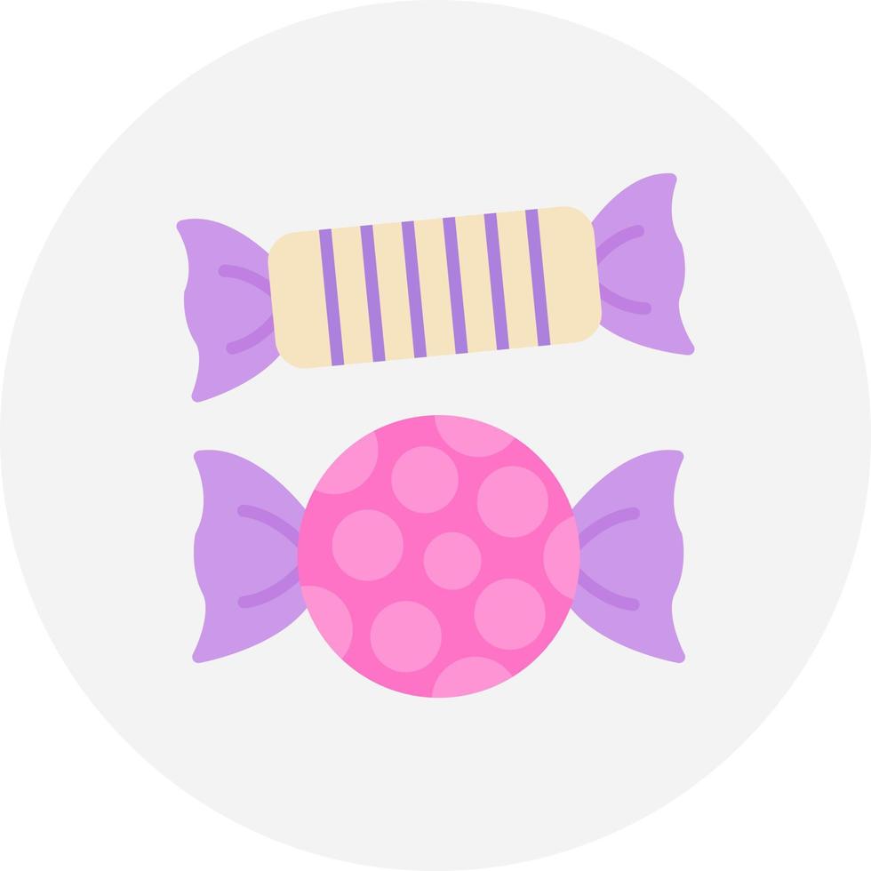 Candy Creative Icon Design vector