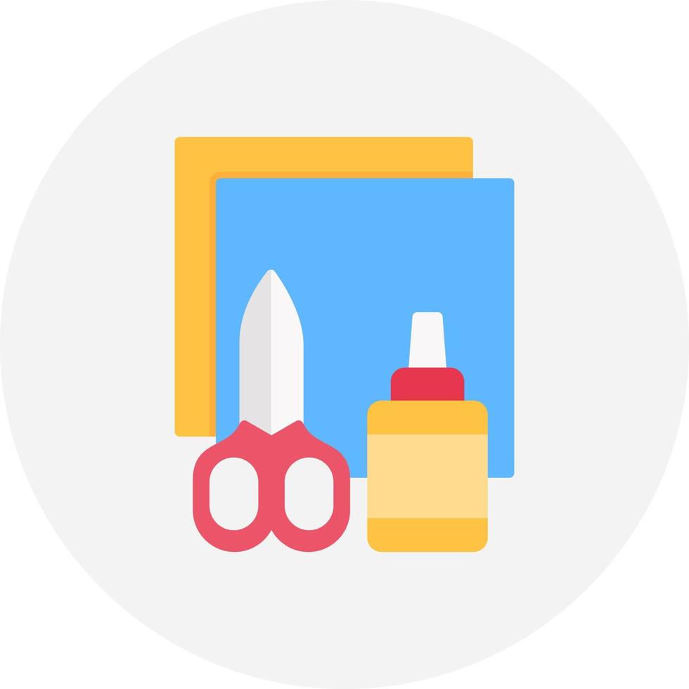 Craft Creative Icon Design vector