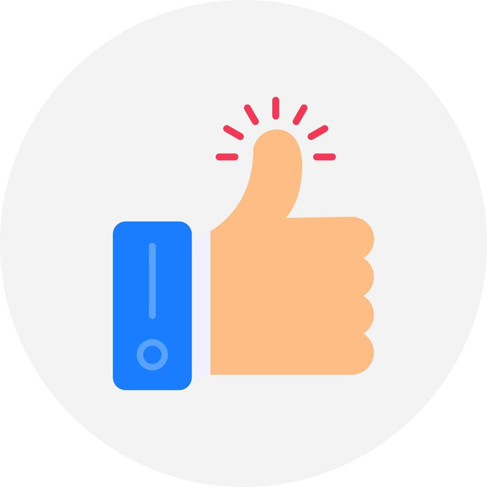Like Creative Icon Design vector