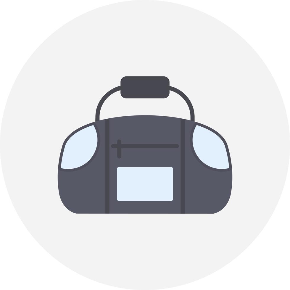 Sport Bag Creative Icon Design vector