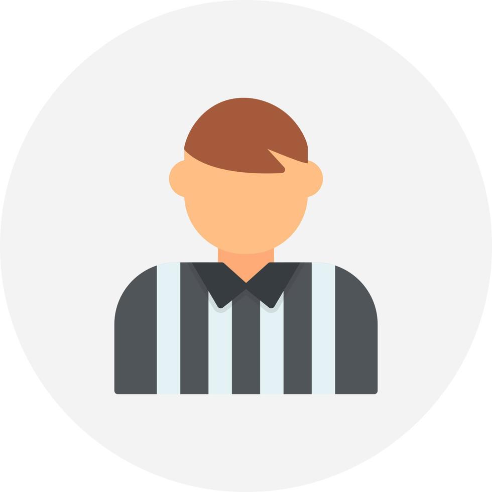 Referee Creative Icon Design vector