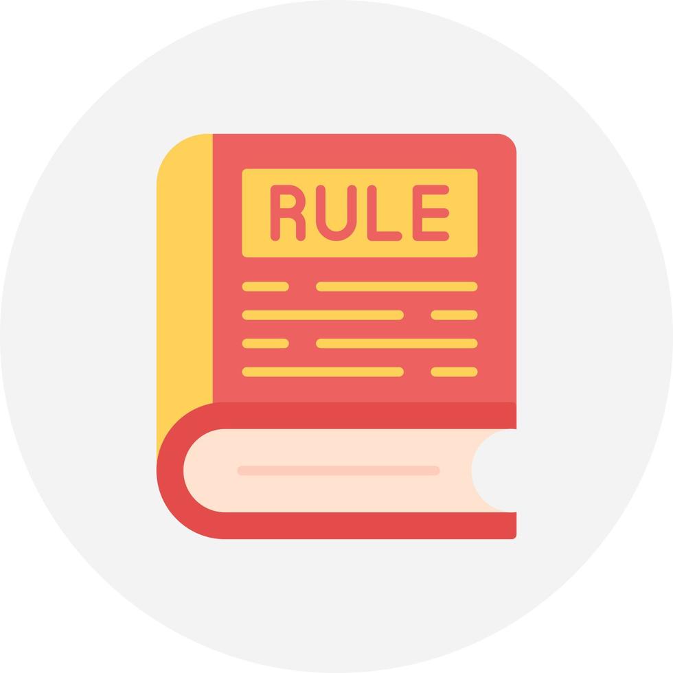 Rule Creative Icon Design vector