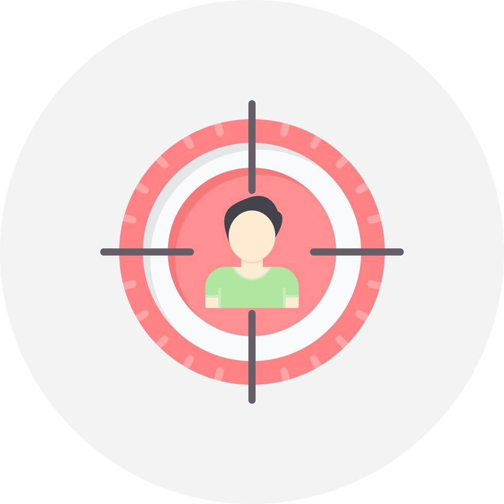 Target Creative Icon Design vector