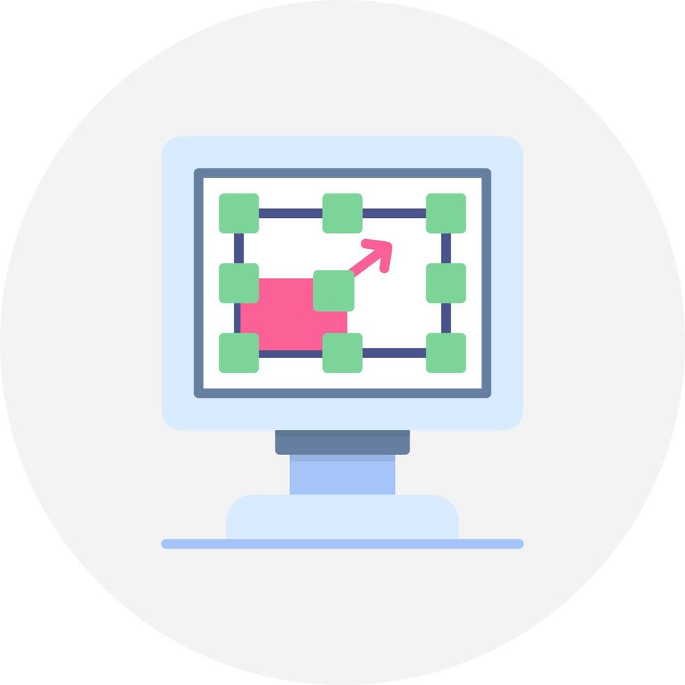 Scale Creative Icon Design vector