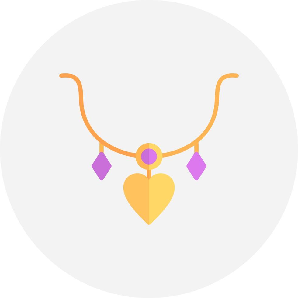 Necklace Creative Icon Design vector