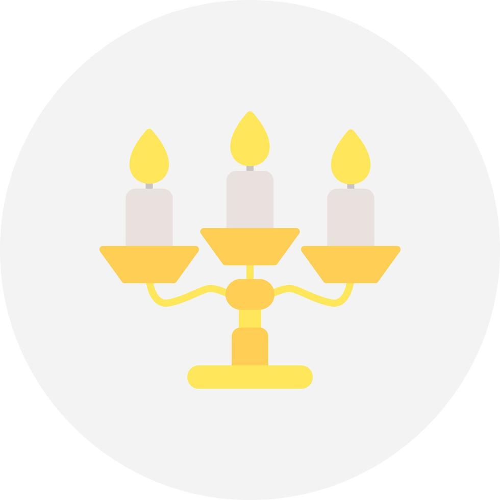 Candelabra Creative Icon Design vector