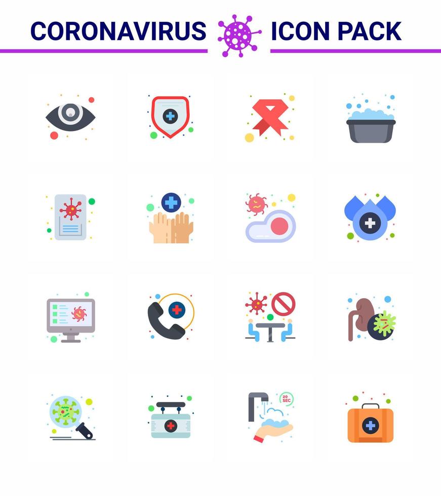 conjunto simple de covid19 protección azul 25 paquete de iconos icono incluido informe agua jabonosa vih jabonera cuenca coronavirus viral 2019nov enfermedad vector elementos de diseño