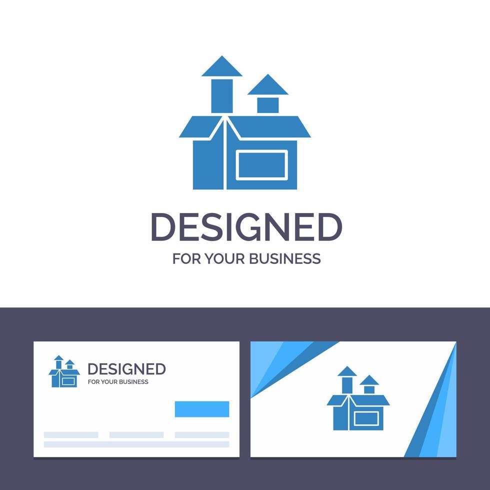 ilustración de vector de producto de rendimiento de método de gestión de plantilla de logotipo y tarjeta de visita creativa