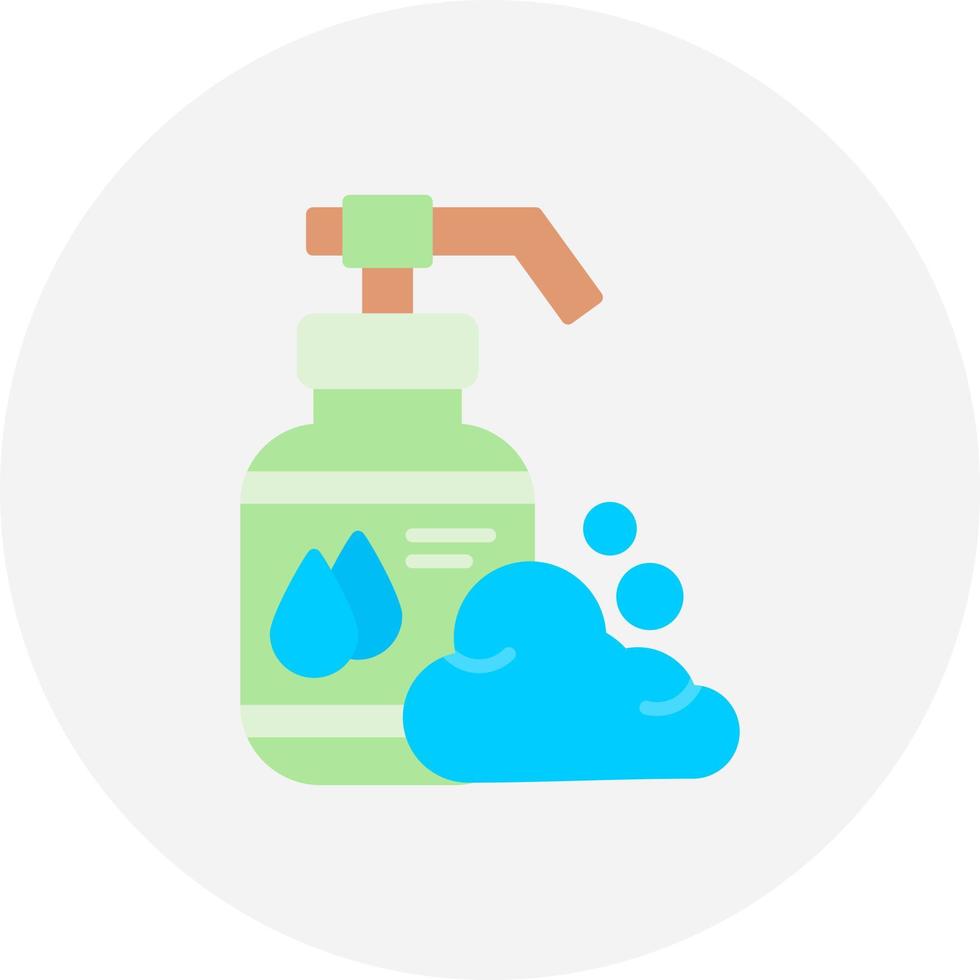 Shampoo Creative Icon Design vector