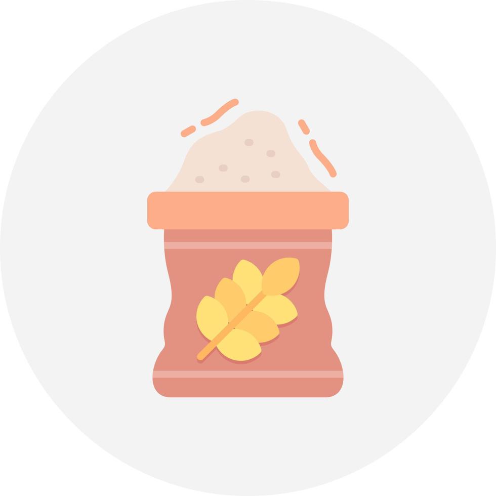 Flour Creative Icon Design vector
