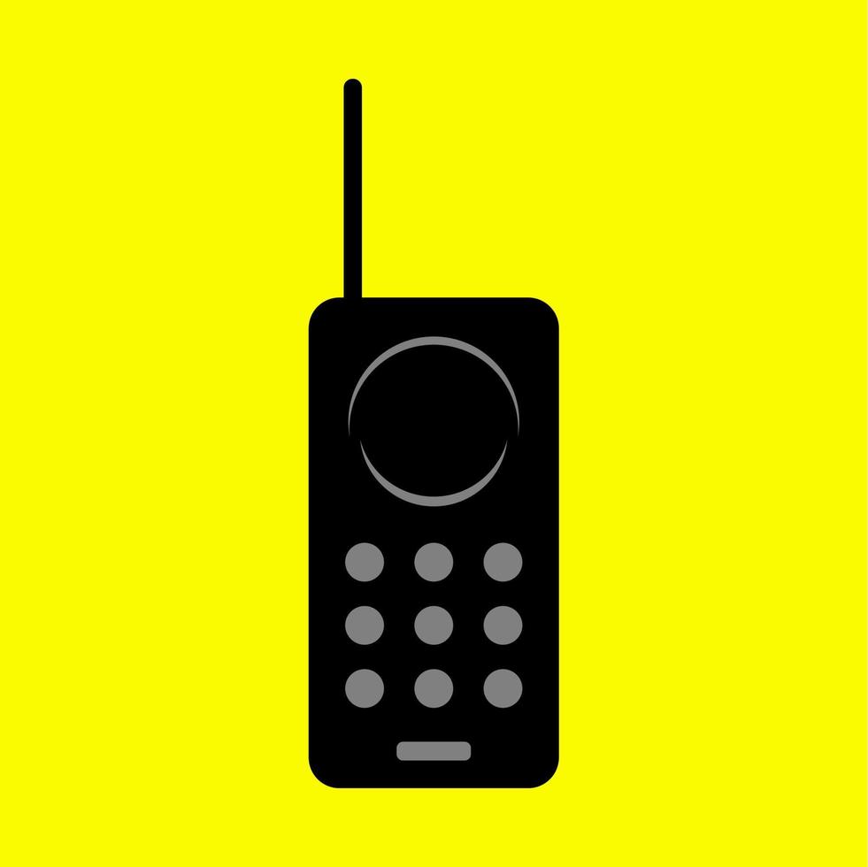 Handy talkie vector design