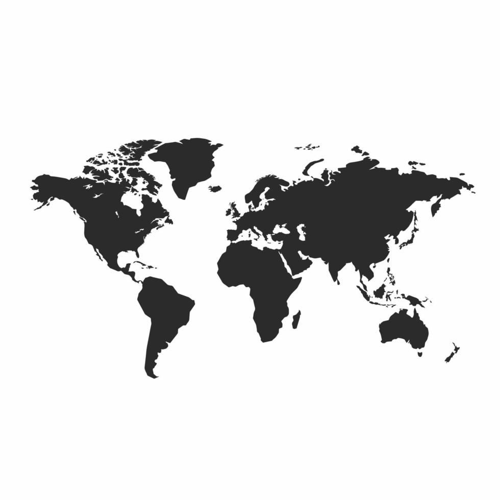 World map vector design