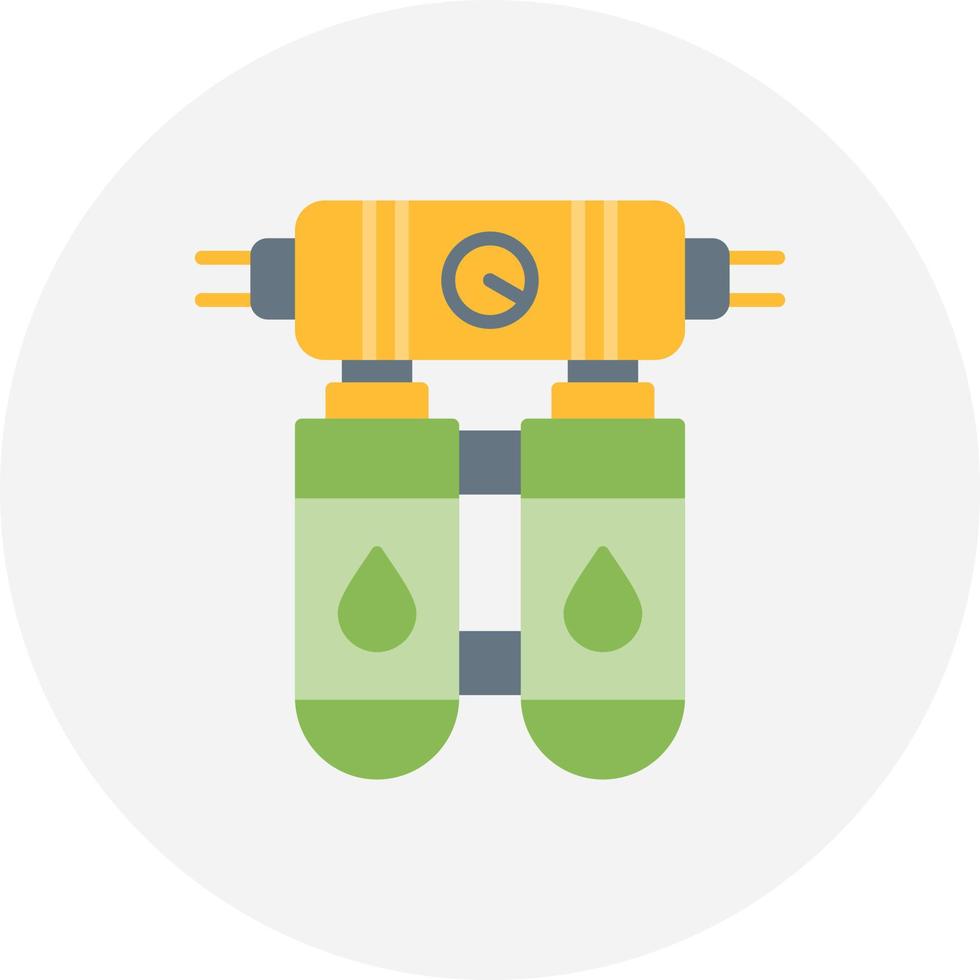 Water Filter Creative Icon Design vector