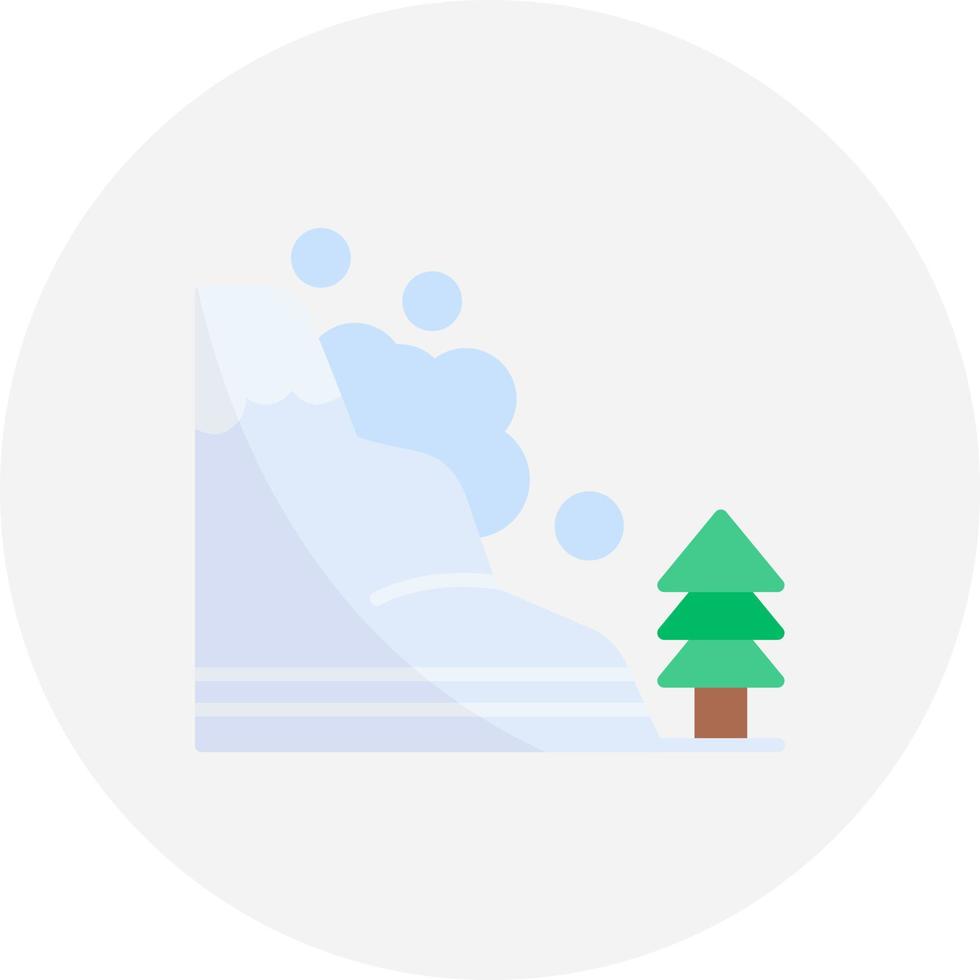 Avalanche Creative Icon Design vector