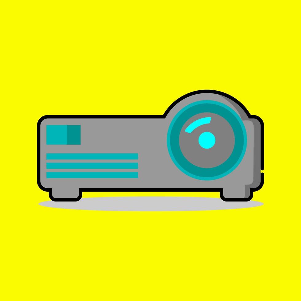 Projector LCD icon vector design