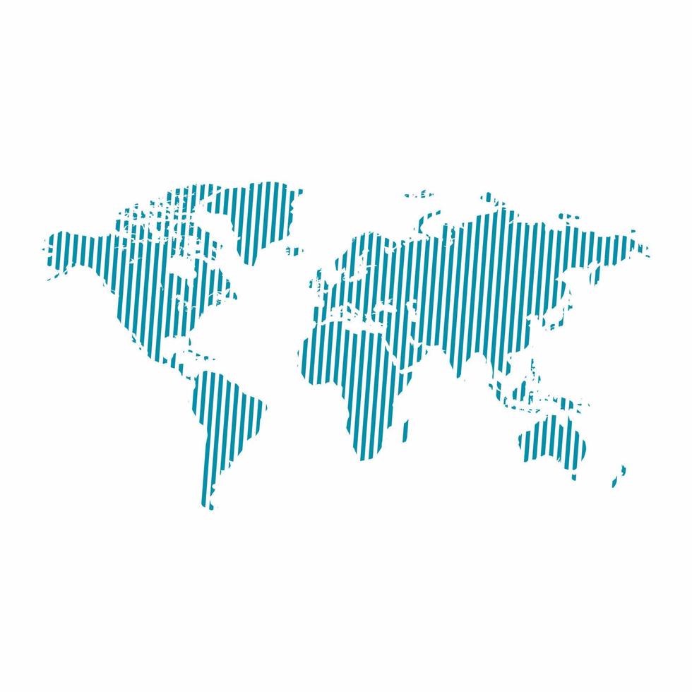 World map vector design