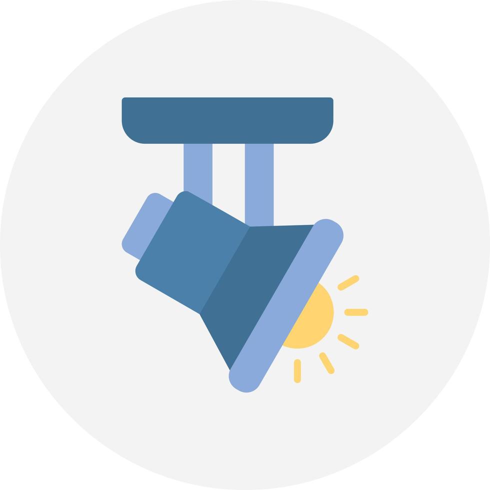 Spotlight Creative Icon Design vector