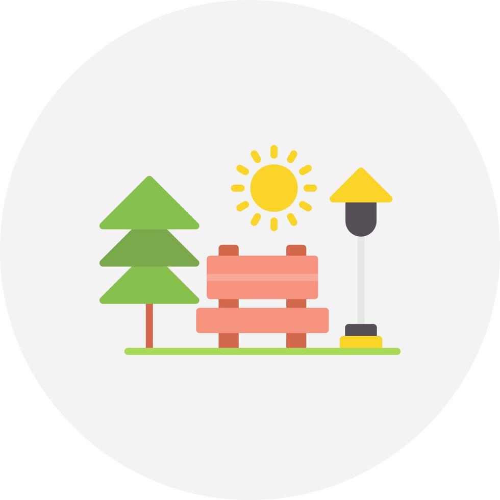 Park Creative Icon Design vector