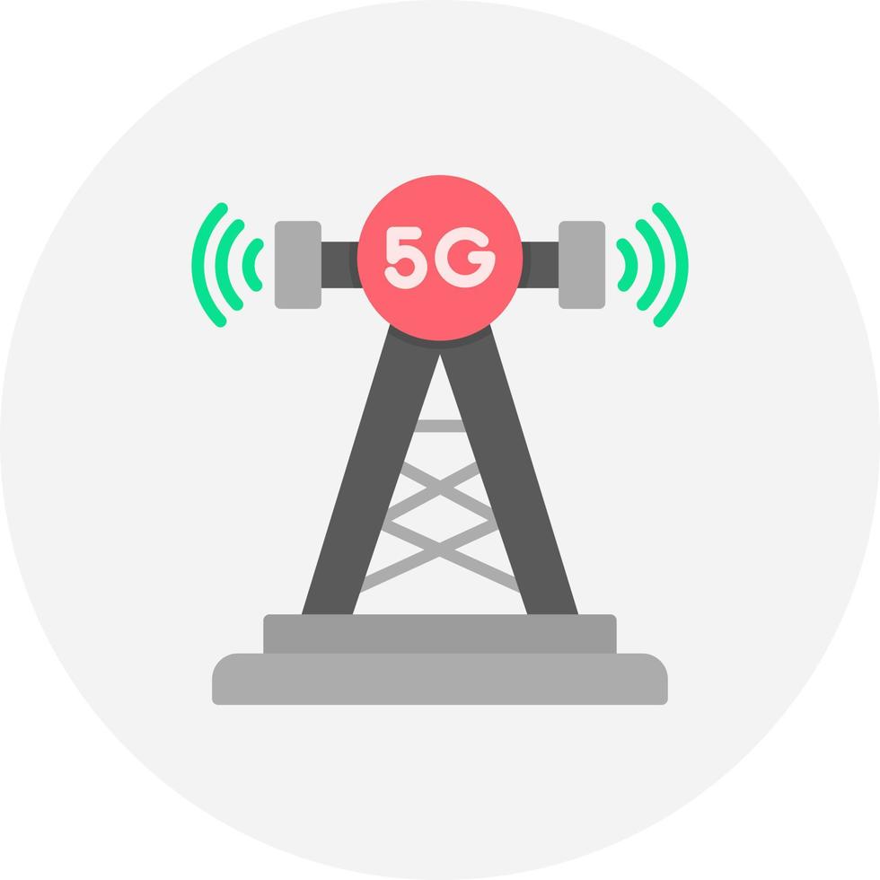Antenna Creative Icon Design vector