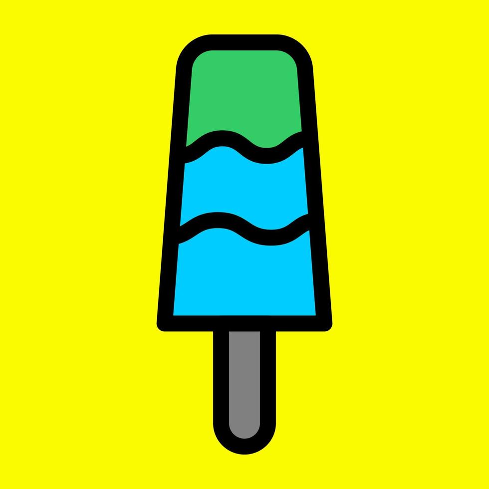 diseño de vector de helado