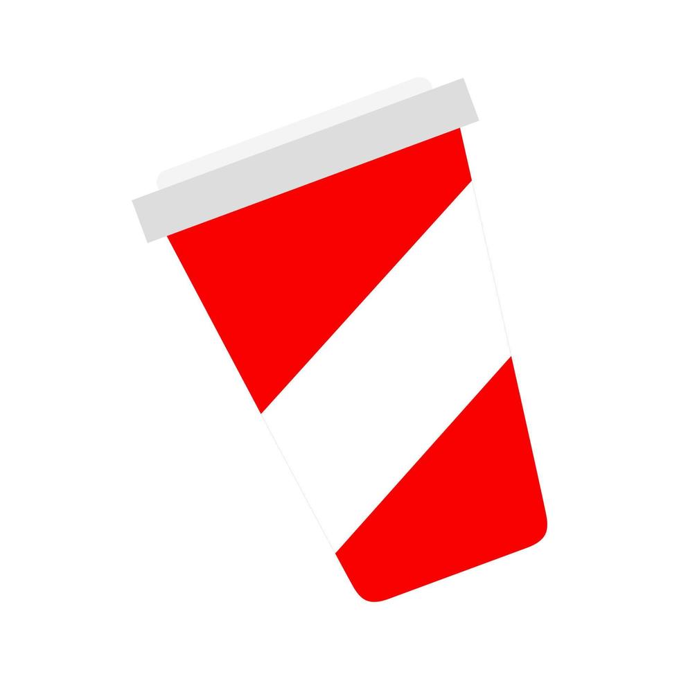Drink cup vector design