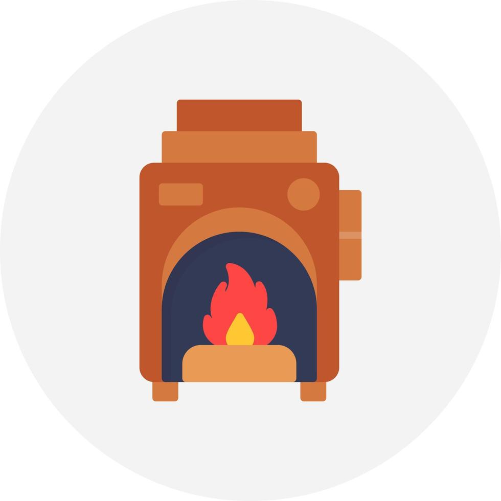 diseño de icono creativo de horno vector