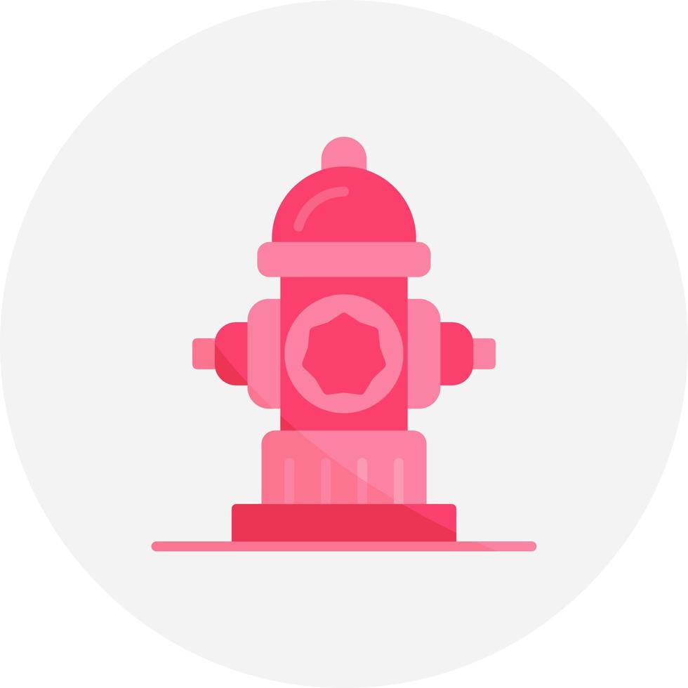 Hydrant Creative Icon Design vector