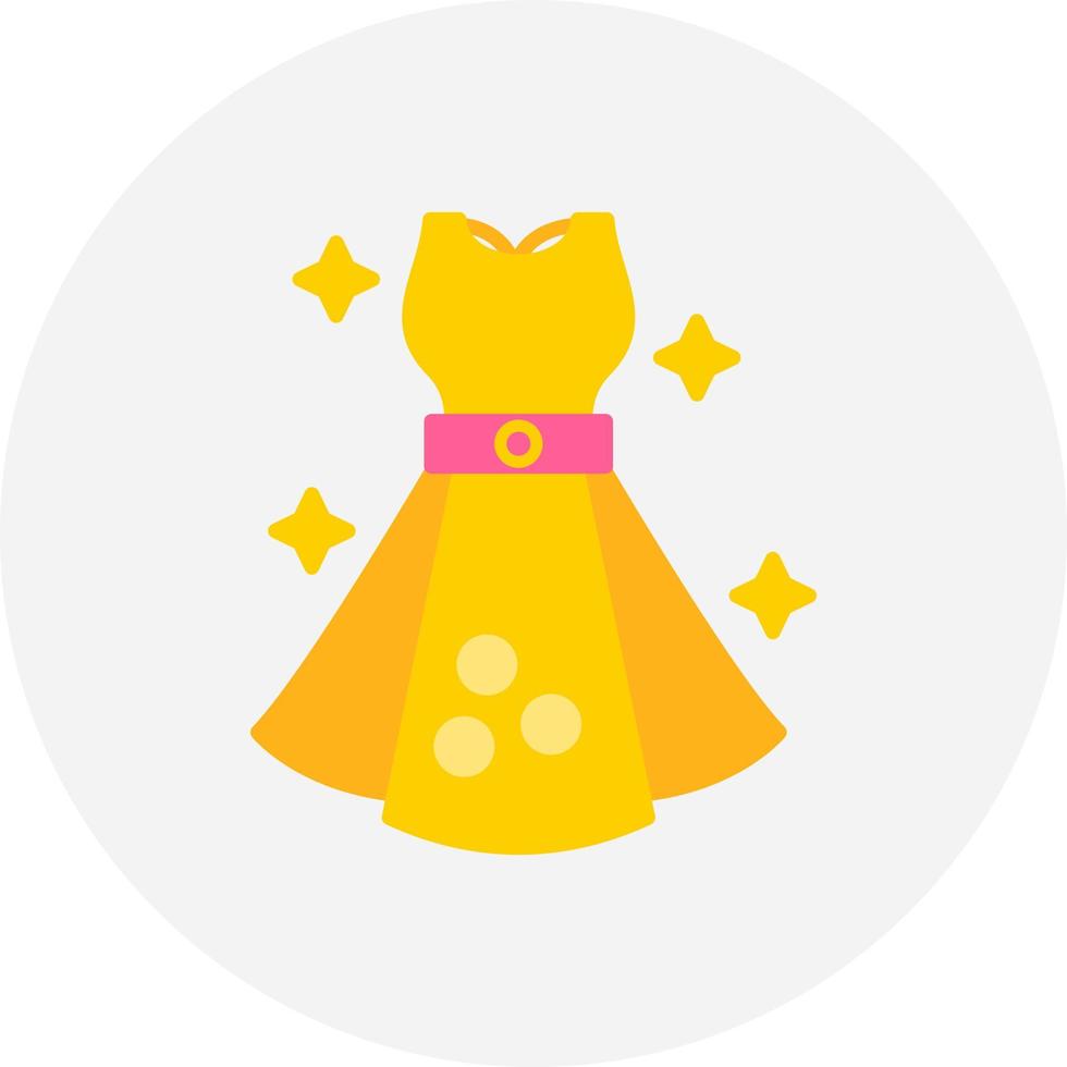 Dress Creative Icon Design vector