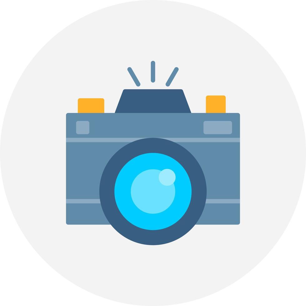 Camera Creative Icon Design vector