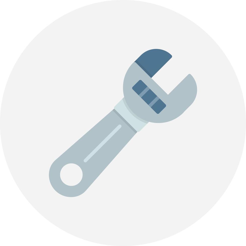 Wrench Creative Icon Design vector