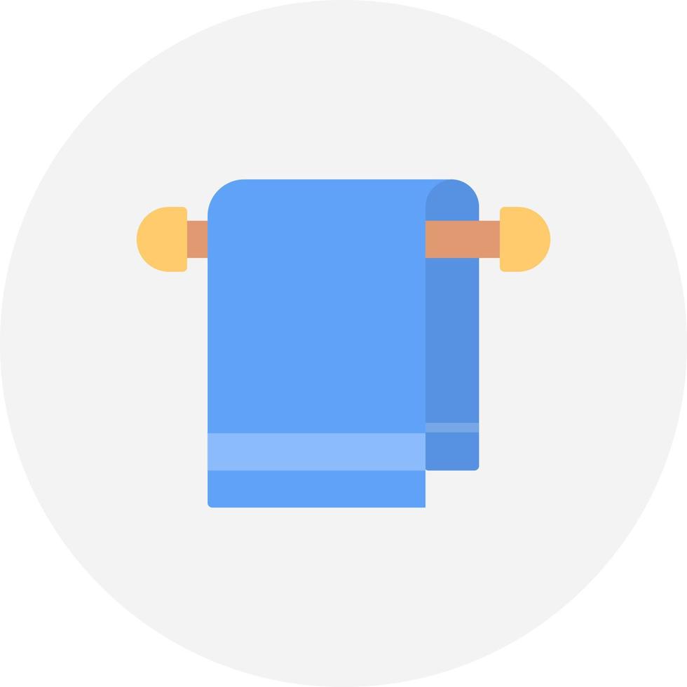 Towel  Creative Icon Design vector