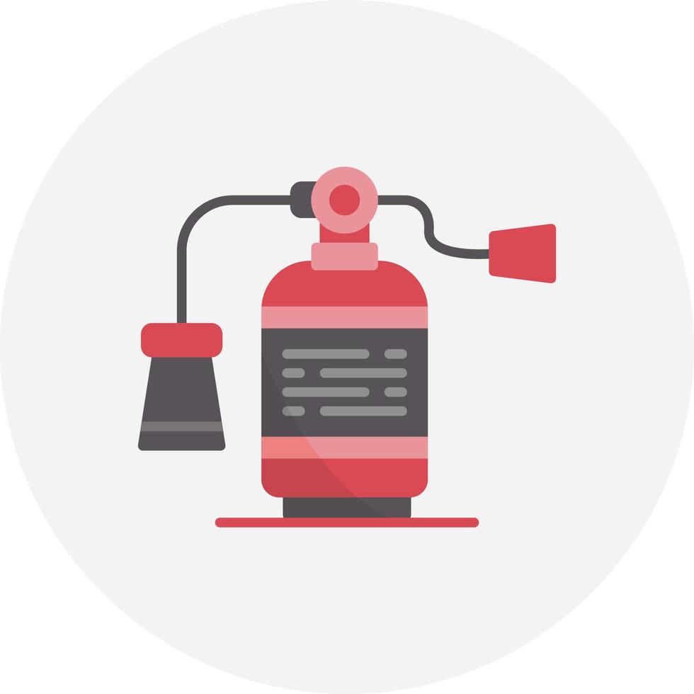 Fire Extinguisher Creative Icon Design vector