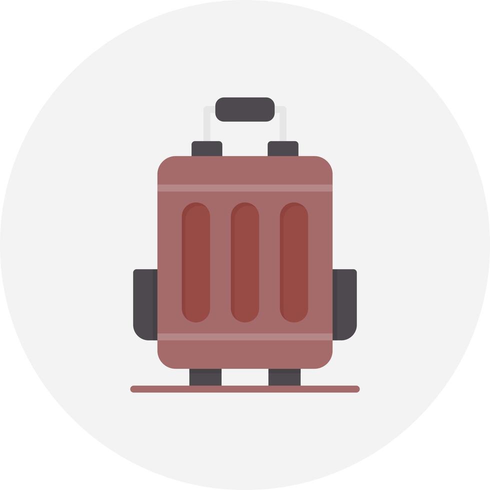 Travel Luggage Creative Icon Design vector