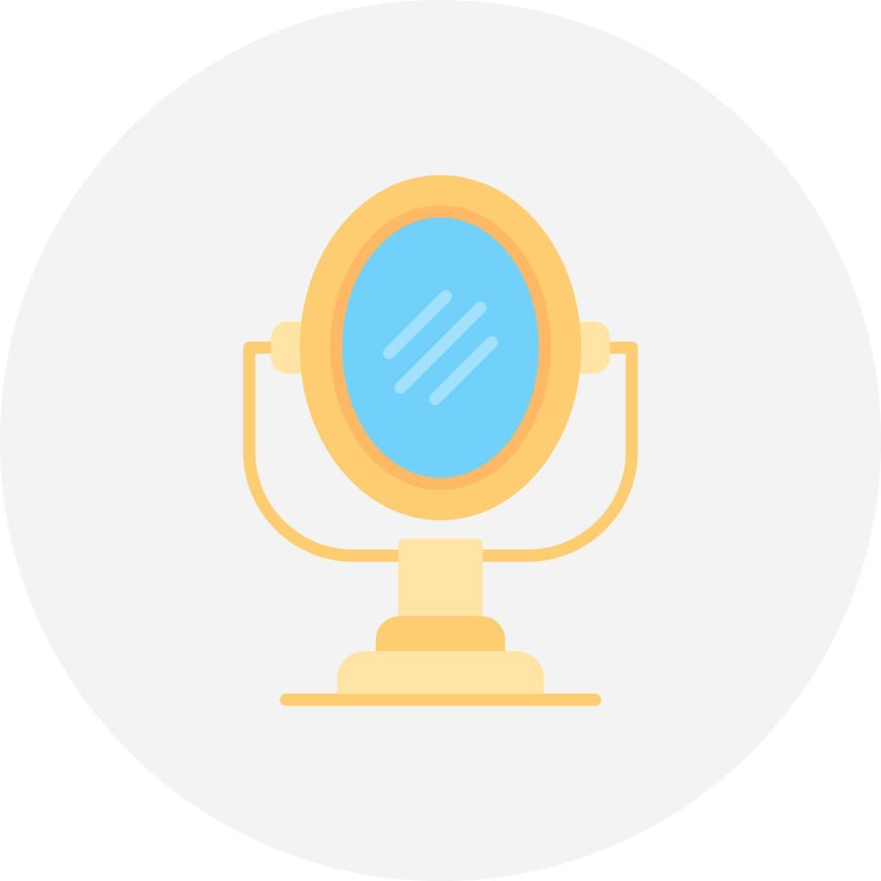 Mirror Creative Icon Design vector