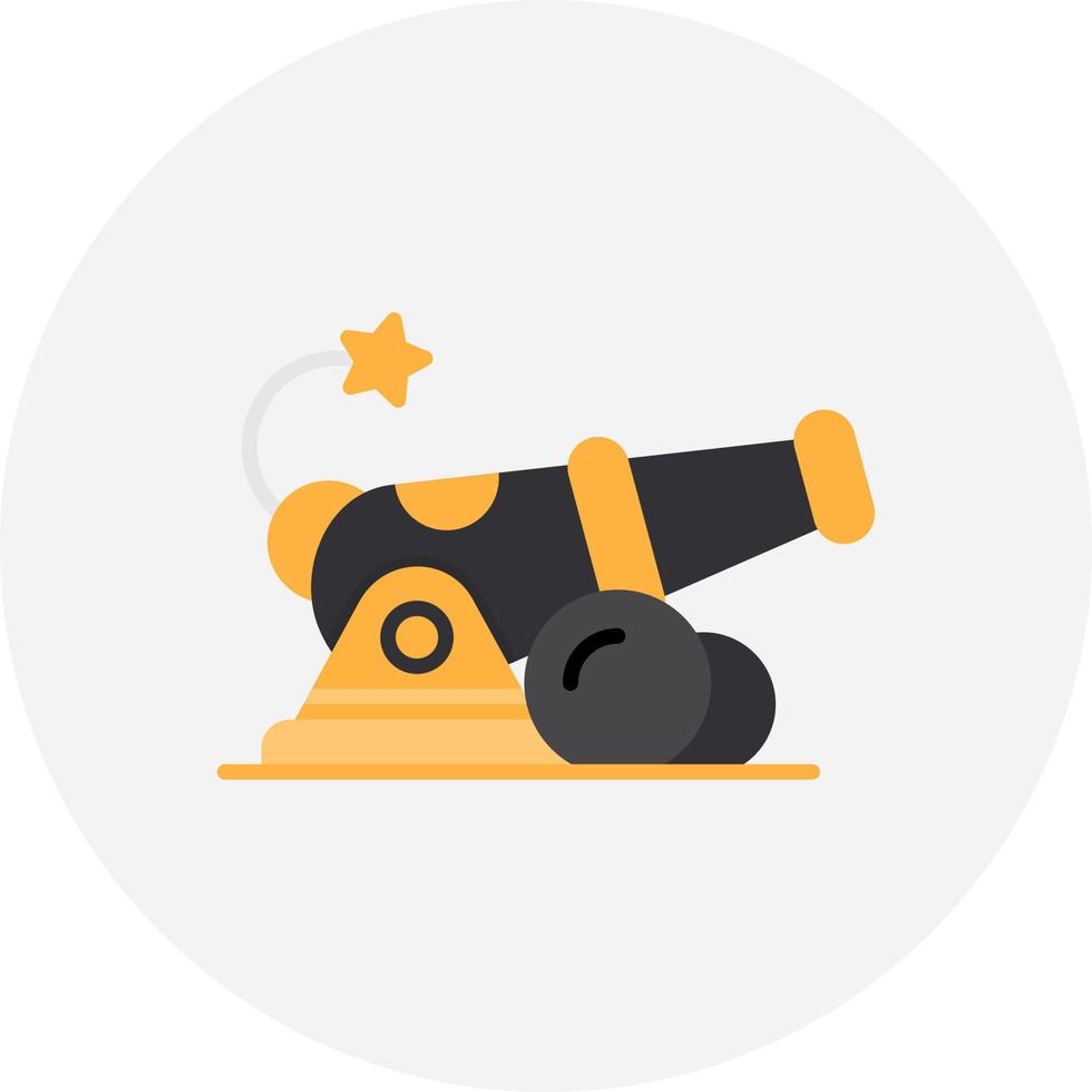 Cannon Creative Icon Design vector