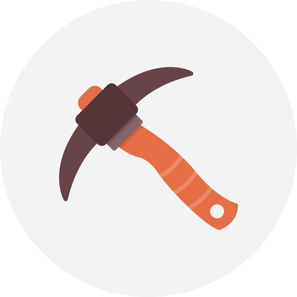 Pickaxe Creative Icon Design vector