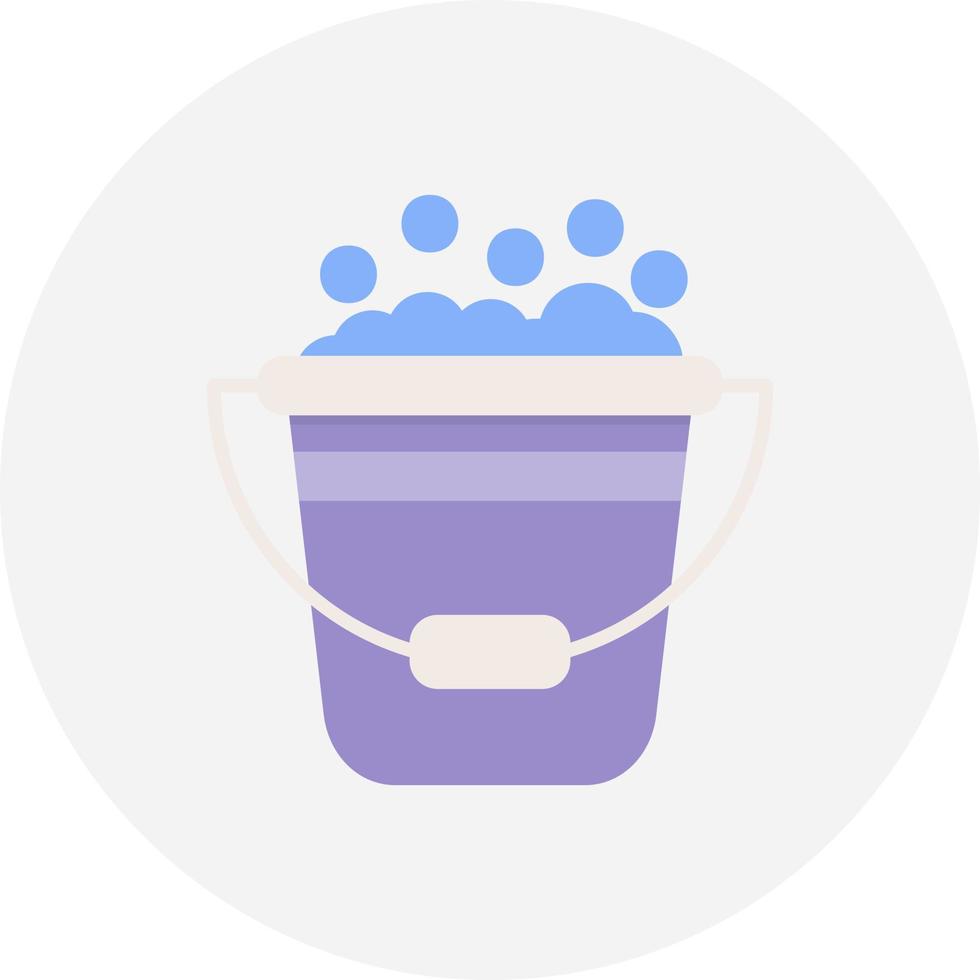 Bucket Creative Icon Design vector
