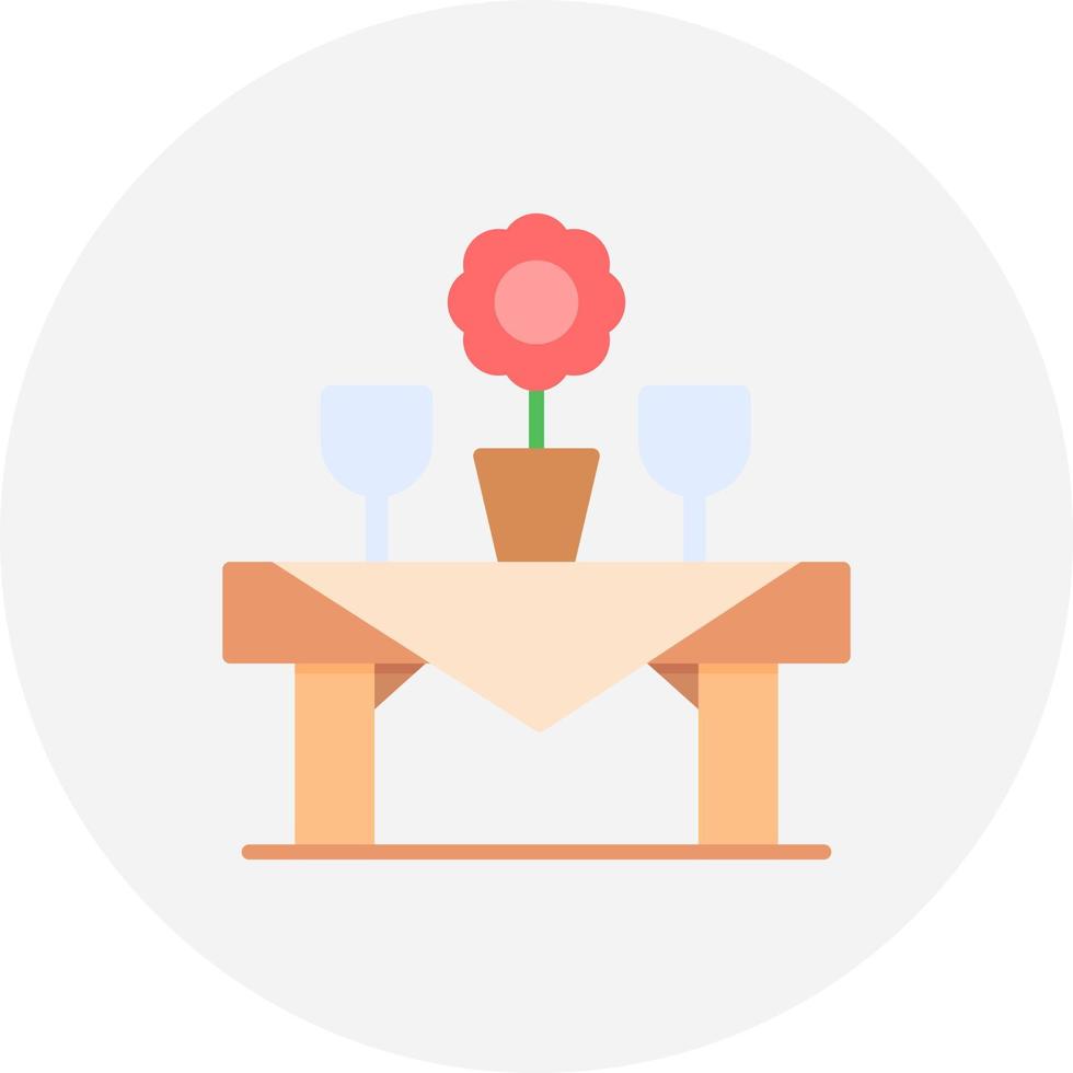 Table Creative Icon Design vector