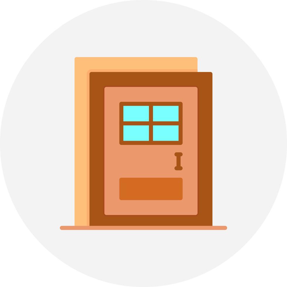 Door Creative Icon Design vector